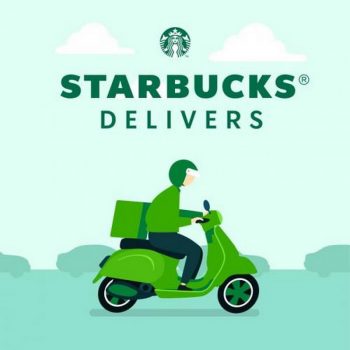 Starbucks-Delivery-Promotion-350x350 - Beverages Food , Restaurant & Pub Johor Kedah Kelantan Kuala Lumpur Melaka Negeri Sembilan Online Store Pahang Penang Perak Perlis Promotions & Freebies Putrajaya Sabah Sarawak Selangor Terengganu 