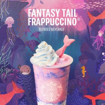 Starbucks-Fantasy-Tail-Frappuccino-Blended-Beverage-Promo-350x350 - Beverages Food , Restaurant & Pub Johor Kedah Kelantan Kuala Lumpur Melaka Negeri Sembilan Pahang Penang Perak Perlis Promotions & Freebies Putrajaya Sabah Sarawak Selangor Terengganu 