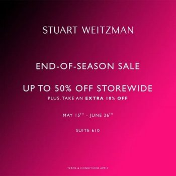 Stuart-Weitzman-End-of-Season-Sale-at-Johor-Premium-Outlets-350x350 - Fashion Accessories Fashion Lifestyle & Department Store Footwear Johor Warehouse Sale & Clearance in Malaysia 