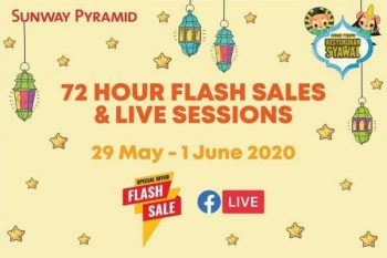 Sunway-Pyramid-Flash-Sales-FB-Live-Sessions-350x233 - Events & Fairs Johor Kedah Kelantan Kuala Lumpur Melaka Negeri Sembilan Online Store Others Pahang Penang Perak Perlis Putrajaya Sabah Sarawak Selangor Terengganu 