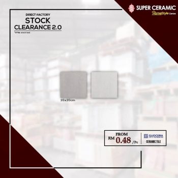 Super-Ceramic-Factory-Stock-Clearance-2.0-2-350x350 - Building Materials Home & Garden & Tools Home Appliances Johor Kedah Kelantan Kuala Lumpur Melaka Negeri Sembilan Pahang Penang Perak Perlis Putrajaya Sabah Sarawak Selangor Terengganu Warehouse Sale & Clearance in Malaysia 