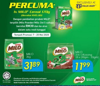 TF-Value-Mart-Milo-Promotion-350x301 - Johor Kedah Kelantan Kuala Lumpur Melaka Negeri Sembilan Pahang Penang Perak Perlis Promotions & Freebies Putrajaya Sabah Sarawak Selangor Supermarket & Hypermarket Terengganu 