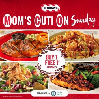 TGI-Fridays-Mothers-Day-Promotion-Buy-1-Free-1-350x350 10 May 2020: TGI Fridays Mother's Day Promotion Buy 1 Free 1