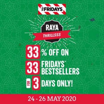 TGI-Fridays-Raya-Thrillsss-Promotion-350x350 - Beverages Food , Restaurant & Pub Kuala Lumpur Penang Promotions & Freebies Selangor 