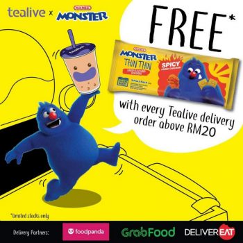 Tealive-Delivery-FREE-Mamee-Thin-Thin-Redemption-350x350 - Beverages Food , Restaurant & Pub Johor Kedah Kelantan Kuala Lumpur Melaka Negeri Sembilan Online Store Pahang Penang Perak Perlis Promotions & Freebies Putrajaya Sabah Sarawak Selangor Terengganu 