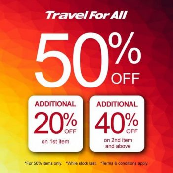 Travel-For-All-50-off-Sale-350x350 - Johor Kedah Kelantan Kuala Lumpur Luggage Malaysia Sales Melaka Negeri Sembilan Pahang Penang Perak Perlis Putrajaya Sabah Sarawak Selangor Sports,Leisure & Travel Terengganu 