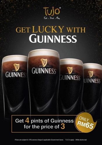 Tujo-Guinness-Promotion-350x495 - Beverages Food , Restaurant & Pub Kuala Lumpur Promotions & Freebies Selangor 