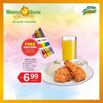 Uncle-Jack-Fried-Chicken-Free-Crayons-Promotion-350x350 - Beverages Food , Restaurant & Pub Johor Kedah Kelantan Kuala Lumpur Melaka Negeri Sembilan Pahang Penang Perak Perlis Promotions & Freebies Putrajaya Sabah Sarawak Selangor Terengganu 