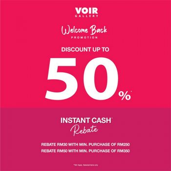 Voir-Gallery-Welcome-Back-Promotion-350x350 - Apparels Fashion Accessories Fashion Lifestyle & Department Store Johor Kedah Kelantan Kuala Lumpur Melaka Nationwide Negeri Sembilan Pahang Penang Perak Perlis Promotions & Freebies Putrajaya Sabah Sarawak Selangor Terengganu 