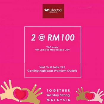 Wacoal-Special-Sale-at-Genting-Highlands-Premium-Outlets-350x350 - Fashion Lifestyle & Department Store Lingerie Malaysia Sales Pahang 