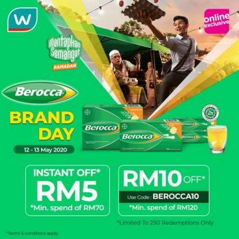 Watsons-Online-Berocca-Brand-Day-Sale-350x350 - Beauty & Health Health Supplements Johor Kedah Kelantan Kuala Lumpur Malaysia Sales Melaka Negeri Sembilan Online Store Pahang Penang Perak Perlis Putrajaya Sabah Sarawak Selangor Terengganu 