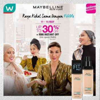 Watsons-Online-Maybelline-Raya-FitMe-Promotion-350x350 - Beauty & Health Cosmetics Johor Kedah Kelantan Kuala Lumpur Melaka Negeri Sembilan Online Store Pahang Penang Perak Perlis Personal Care Promotions & Freebies Putrajaya Sabah Sarawak Selangor Skincare Terengganu 