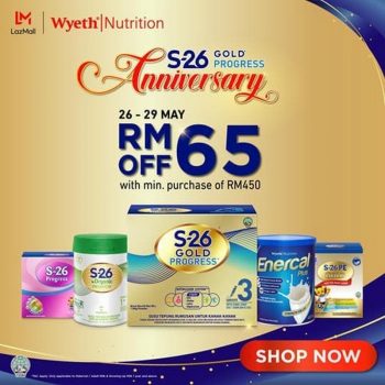 Wyeth-Nutrition-Anniversary-Sale-at-Lazada-350x350 - Baby & Kids & Parenting Johor Kedah Kelantan Kuala Lumpur Malaysia Sales Melaka Milk Powder Negeri Sembilan Pahang Penang Perak Perlis Putrajaya Sabah Sarawak Selangor Terengganu 