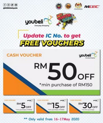 Youbeli-Free-Cash-Vouchers-350x418 - Johor Kedah Kelantan Kuala Lumpur Melaka Negeri Sembilan Online Store Others Pahang Penang Perak Perlis Promotions & Freebies Putrajaya Sabah Sarawak Selangor Terengganu 