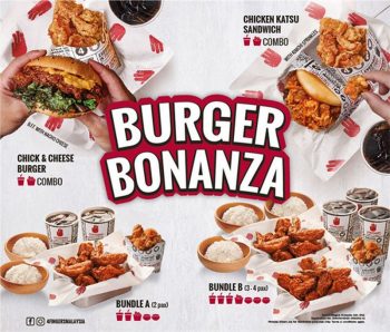 4-Fingers-Burger-Bonanza-350x298 - Beverages Burger Food , Restaurant & Pub Johor Kedah Kelantan Kuala Lumpur Melaka Negeri Sembilan Pahang Penang Perak Perlis Promotions & Freebies Putrajaya Sabah Sarawak Selangor Terengganu 