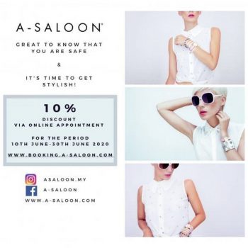 A-Saloon-10-Discount-Promotion-350x350 - Beauty & Health Hair Care Johor Kedah Kelantan Kuala Lumpur Melaka Negeri Sembilan Online Store Pahang Penang Perak Perlis Promotions & Freebies Putrajaya Sabah Sarawak Selangor Terengganu 