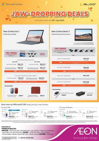 AEON-Microsoft-Surface-Promotion-1-350x495 - Electronics & Computers Kuala Lumpur Laptop Negeri Sembilan Pahang Penang Perak Promotions & Freebies Selangor Supermarket & Hypermarket 