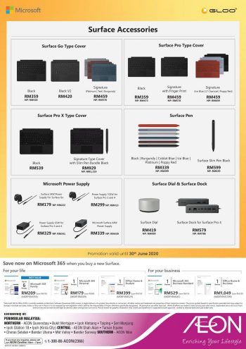 AEON-Microsoft-Surface-Promotion-2-350x495 - Electronics & Computers Kuala Lumpur Laptop Negeri Sembilan Pahang Penang Perak Promotions & Freebies Selangor Supermarket & Hypermarket 
