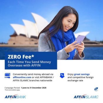 Affin-Bank-Berhad-Zero-fee-Promo-350x350 - Affin Bank Bank & Finance Johor Kedah Kelantan Kuala Lumpur Melaka Negeri Sembilan Online Store Pahang Penang Perak Perlis Promotions & Freebies Putrajaya Sabah Sarawak Selangor Terengganu 