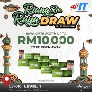 All-It-Hypermarket-Riang-Ria-Raya-Draw-at-MyTOWN-Shopping-Centre-350x350 - Computer Accessories Electronics & Computers Events & Fairs IT Gadgets Accessories Kuala Lumpur Selangor 