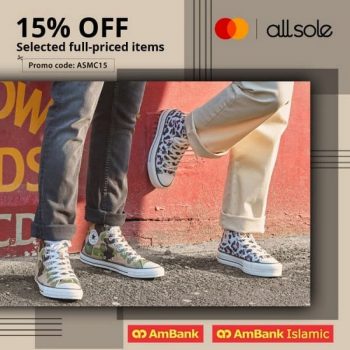 AllSole-15-off-Promo-with-AmBank-350x350 - AmBank Bank & Finance Fashion Accessories Fashion Lifestyle & Department Store Footwear Johor Kedah Kelantan Kuala Lumpur Melaka Negeri Sembilan Online Store Pahang Penang Perak Perlis Promotions & Freebies Putrajaya Sabah Sarawak Selangor Terengganu 