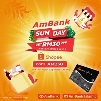 AmBank-Shopee-Promotion-350x350 - AmBank Bank & Finance Johor Kedah Kelantan Kuala Lumpur Melaka Negeri Sembilan Online Store Others Pahang Penang Perak Perlis Promotions & Freebies Putrajaya Sabah Sarawak Selangor Terengganu 