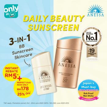 Anessa-Sunscreen-Skincare-Promo-at-Watsons-350x350 - Beauty & Health Johor Kedah Kelantan Kuala Lumpur Melaka Negeri Sembilan Pahang Penang Perak Perlis Personal Care Promotions & Freebies Putrajaya Sabah Sarawak Selangor Skincare Terengganu 