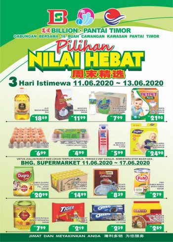 BILLION-Pantai-Timor-Promotion-350x490 - Promotions & Freebies Sabah Sarawak Supermarket & Hypermarket 