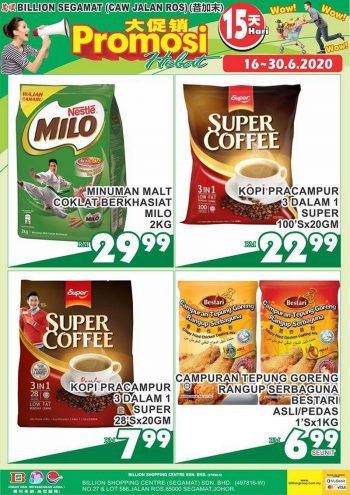 BILLION-Segamat-Promotion-350x495 - Johor Promotions & Freebies Supermarket & Hypermarket 