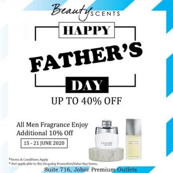 Beauty-Scents-Fathers-Day-Sale-at-Johor-Premium-Outlets-350x350 - Beauty & Health Fragrances Johor Malaysia Sales 