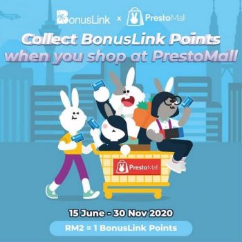 BonusLink-Points-Promotion-at-PrestoMall-350x350 - Johor Kedah Kelantan Kuala Lumpur Melaka Negeri Sembilan Online Store Others Pahang Penang Perak Perlis Promotions & Freebies Putrajaya Sabah Sarawak Selangor Terengganu 