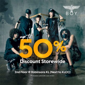 Boy-London-50-off-Sale-at-Robinsons-350x350 - Apparels Fashion Accessories Fashion Lifestyle & Department Store Kuala Lumpur Selangor Warehouse Sale & Clearance in Malaysia 