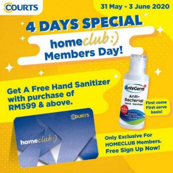 COURTS-Homeclub-Members-Day-Sale-350x350 - Electronics & Computers Home Appliances IT Gadgets Accessories Johor Kedah Kelantan Kitchen Appliances Kuala Lumpur Malaysia Sales Melaka Negeri Sembilan Pahang Penang Perak Perlis Putrajaya Sabah Sarawak Selangor Terengganu 