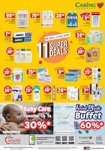 Caring-Pharmacy-11-Super-Deals-Promotion-350x506 - Beauty & Health Health Supplements Johor Kedah Kelantan Kuala Lumpur Melaka Negeri Sembilan Pahang Penang Perak Perlis Personal Care Promotions & Freebies Putrajaya Sabah Sarawak Selangor Terengganu 
