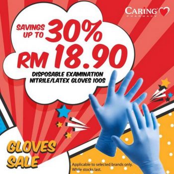 Caring-Pharmacy-Disposable-Gloves-Sale-350x350 - Beauty & Health Health Supplements Johor Kedah Kelantan Kuala Lumpur Malaysia Sales Melaka Negeri Sembilan Pahang Penang Perak Perlis Personal Care Putrajaya Sabah Sarawak Selangor Terengganu 