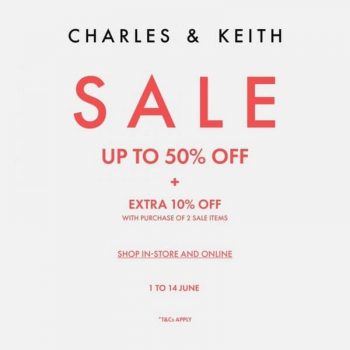 Charles-Keith-50-off-Sale-at-Fahrenheit88-350x350 - Bags Fashion Accessories Fashion Lifestyle & Department Store Footwear Kuala Lumpur Selangor Warehouse Sale & Clearance in Malaysia 