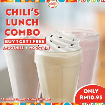 Chilis-Grill-Bar-Lunch-Combo-Promo-350x350 - Beverages Food , Restaurant & Pub Johor Kedah Kelantan Kuala Lumpur Melaka Negeri Sembilan Pahang Penang Perak Perlis Promotions & Freebies Putrajaya Sabah Sarawak Selangor Terengganu 