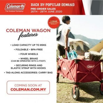 Coleman-Camping-Wagon-Promo-350x350 - Johor Kedah Kelantan Kuala Lumpur Melaka Negeri Sembilan Online Store Others Outdoor Sports Pahang Penang Perak Perlis Promotions & Freebies Putrajaya Sabah Sarawak Selangor Sports,Leisure & Travel Terengganu 