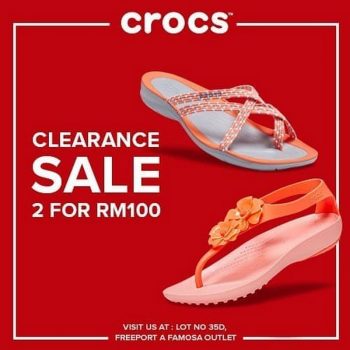 Crocs-Clearance-Sale-at-Freeport-AFamosa-Outlet-350x350 - Fashion Lifestyle & Department Store Footwear Melaka Warehouse Sale & Clearance in Malaysia 