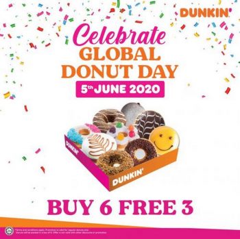 Dunkin-Donuts-National-Donut-Day-Promotion-350x349 - Beverages Food , Restaurant & Pub Johor Kedah Kelantan Kuala Lumpur Melaka Negeri Sembilan Pahang Penang Perak Perlis Promotions & Freebies Putrajaya Sabah Sarawak Selangor Terengganu 
