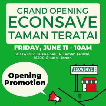 Econsave-Grand-Opening-Promotion-at-Teratai-350x350 - Johor Promotions & Freebies Supermarket & Hypermarket 