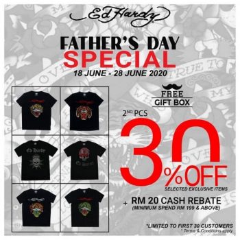 Ed-Hardy-Fathers-Day-Special-350x350 - Apparels Fashion Accessories Fashion Lifestyle & Department Store Johor Kuala Lumpur Pahang Penang Promotions & Freebies Selangor 