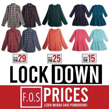 F.O.S-Massive-Sale-with-Lock-Down-Prices-350x350 - Apparels Fashion Accessories Fashion Lifestyle & Department Store Johor Kedah Kelantan Kuala Lumpur Malaysia Sales Melaka Negeri Sembilan Pahang Penang Perak Perlis Putrajaya Sabah Sarawak Selangor Terengganu 