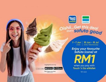 FamilyMart-Sofuto-RM1-Promotion-with-Touch-n-Go-350x269 - Johor Kedah Kelantan Kuala Lumpur Melaka Negeri Sembilan Pahang Penang Perak Perlis Promotions & Freebies Putrajaya Sabah Sarawak Selangor Supermarket & Hypermarket Terengganu 