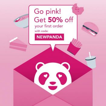 Food-Panda-New-Customer-50-Off-Promo-350x350 - Beverages Food , Restaurant & Pub Johor Kedah Kelantan Kuala Lumpur Melaka Negeri Sembilan Online Store Pahang Penang Perak Perlis Promotions & Freebies Putrajaya Sabah Sarawak Selangor Terengganu 