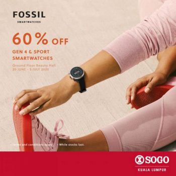 Fossil-Smartwatches-Promotion-at-SOGO-Kuala-Lumpur-350x350 - Fashion Lifestyle & Department Store Kuala Lumpur Promotions & Freebies Selangor Watches 