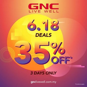 GNC-Live-Well-6.18-Deal-350x350 - Beauty & Health Health Supplements Johor Kedah Kelantan Kuala Lumpur Melaka Negeri Sembilan Online Store Pahang Penang Perak Perlis Promotions & Freebies Putrajaya Sabah Sarawak Selangor Terengganu 