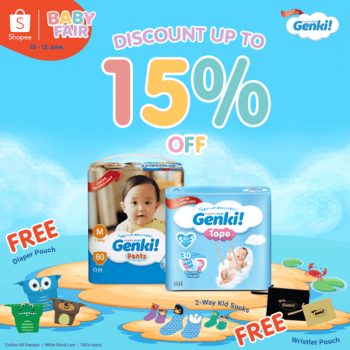 Genki-15-off-Promo-at-Shopee-350x350 - Baby & Kids & Toys Diapers Johor Kedah Kelantan Kuala Lumpur Melaka Negeri Sembilan Online Store Pahang Penang Perak Perlis Promotions & Freebies Putrajaya Sabah Sarawak Selangor Terengganu 