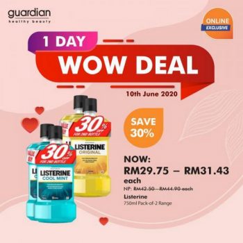Guardian-Online-Listerine-Promotion-350x350 - Beauty & Health Health Supplements Johor Kedah Kelantan Kuala Lumpur Melaka Negeri Sembilan Online Store Pahang Penang Perak Perlis Personal Care Promotions & Freebies Putrajaya Sabah Sarawak Selangor Terengganu 