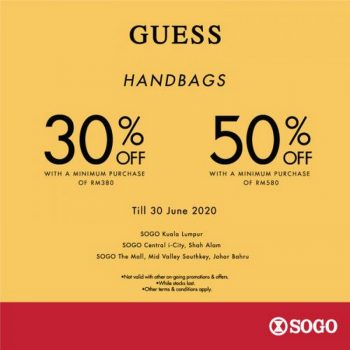 Guess-Handbags-Sale-at-Sogo-350x350 - Bags Fashion Accessories Fashion Lifestyle & Department Store Handbags Johor Kuala Lumpur Malaysia Sales Selangor 